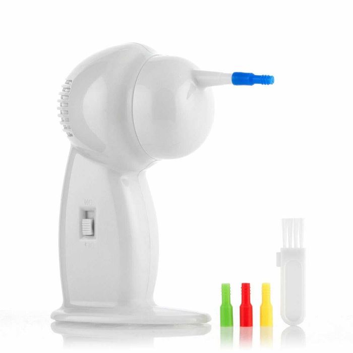 Dispozitiv profesional de curatare urechi cu 4 capete de silicon