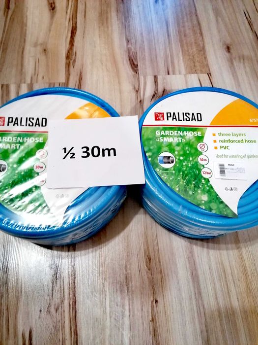 !АКЦИЯ!Tрислоен армиран PVC Маркуч за поливане с UV защита ПОЛША