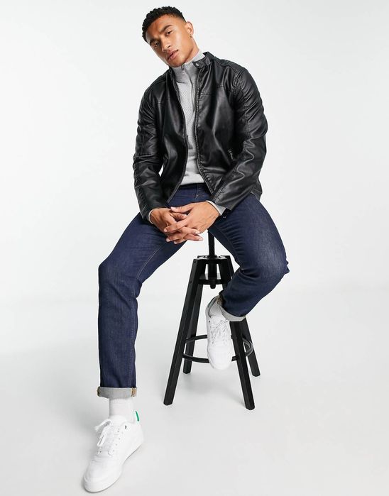 Geacă biker NOUĂ Barneys Originals, mărimea M