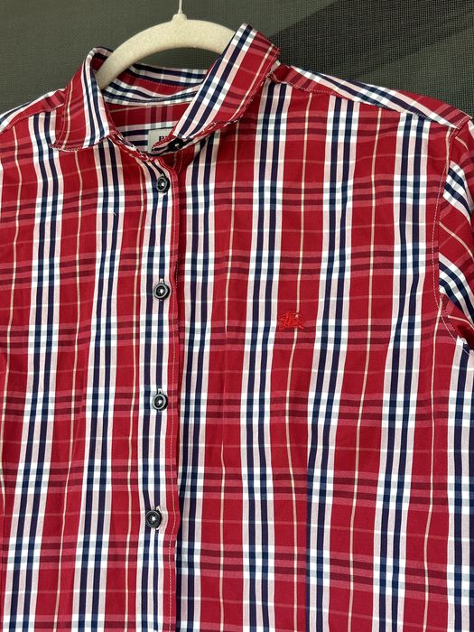 Оригинална мъжка риза Burberry - размер L (41/42см), Отлично състояние