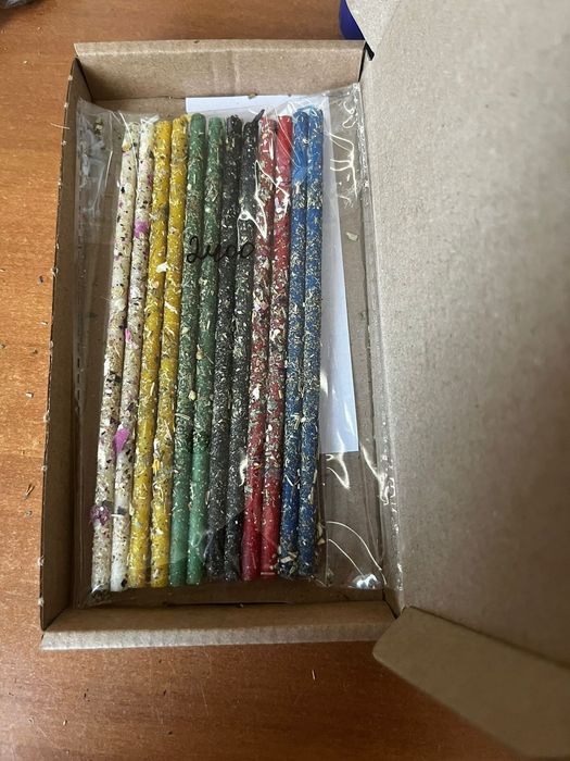 Свечи восковые для