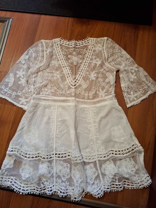 Дамска дантелена туника