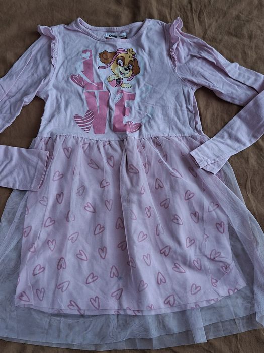 Рокли с дълъг ръкав - 128 размер