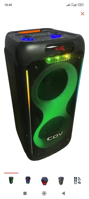 музыкальные колонки с микрофонами