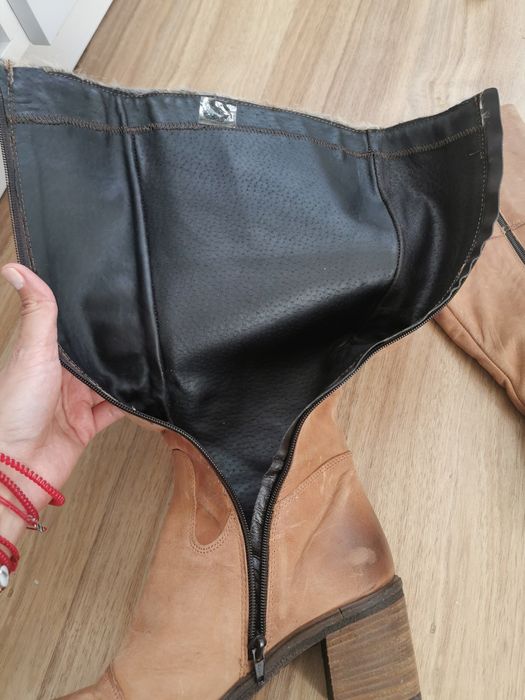 Cizme piele nepurtate 39