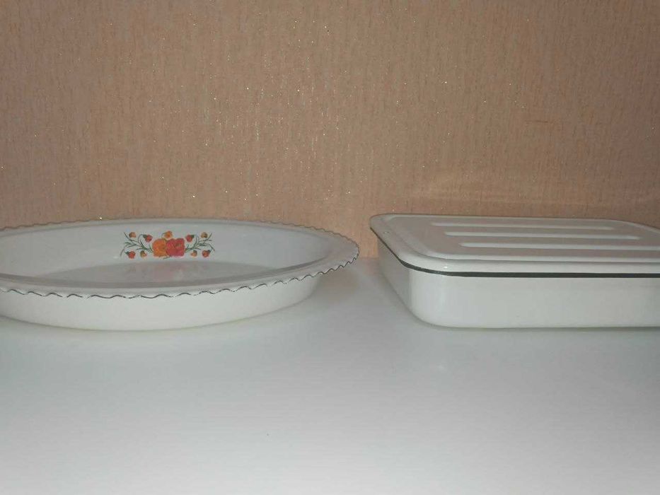 миски железные для сервировки и готовки эмаль СССР