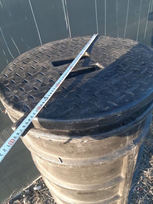 Cămin apometru cămin hidrofor din fibră foarte rezistent  cu capac DN