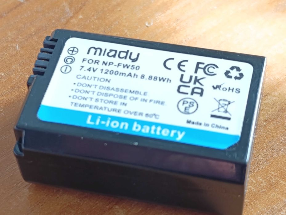 батерия NP-FW50 за Sony фотоапарати