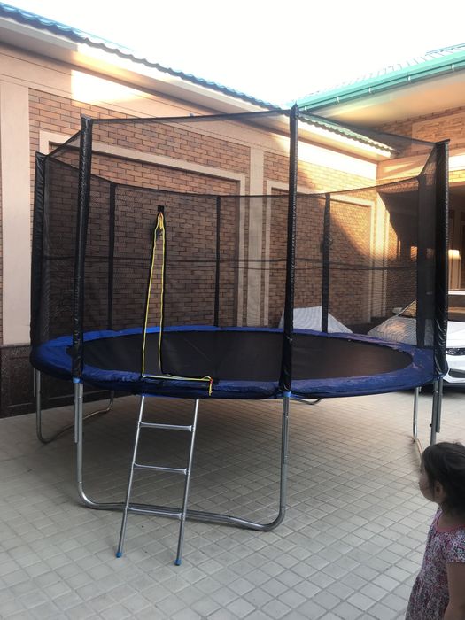 Батут Ограждениями 100кг