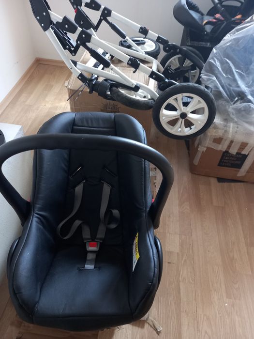 Детска Количка 3в1 заедно с кошче