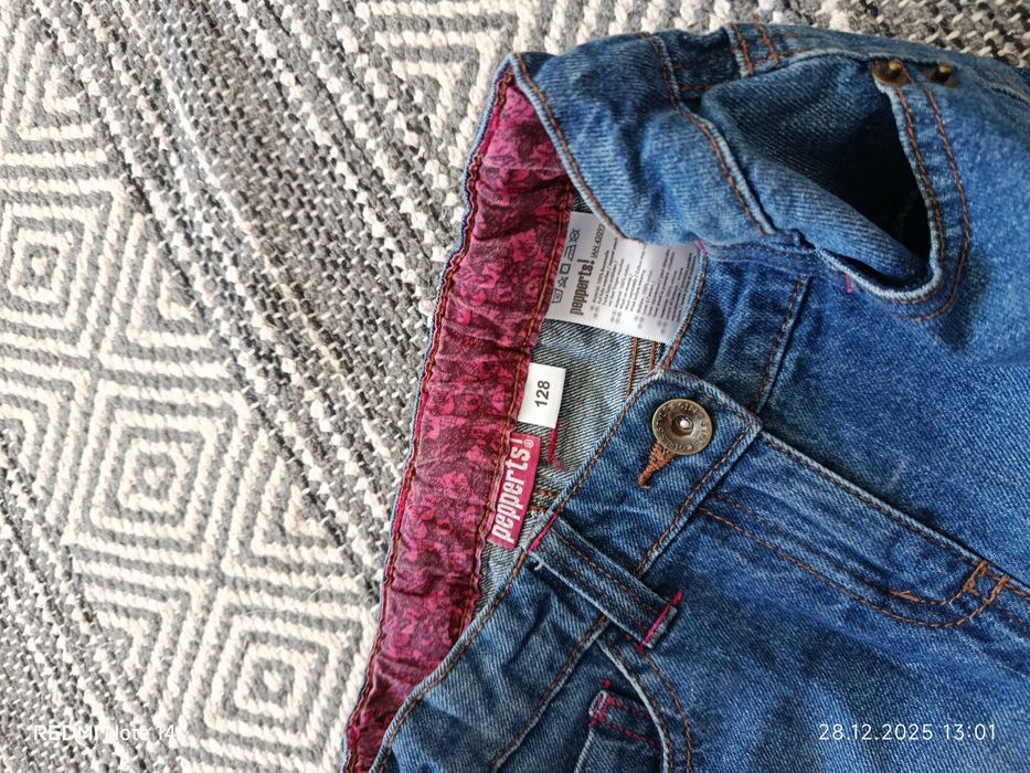 Fusta blugi fetițe, mărime 128