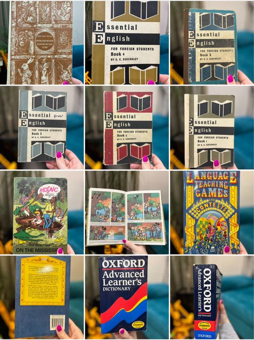 Продавам книги - български и английски