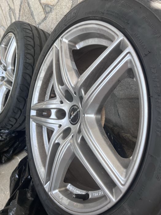 2 броя джанти Borbet 17ки 5x112
