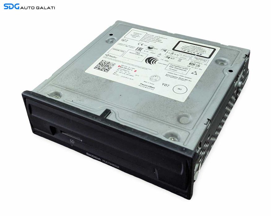 Unitate Radio CD Multimedia Skoda Octavia 3 2013 - 2017 Cod 5Q0035842A [LR4232]