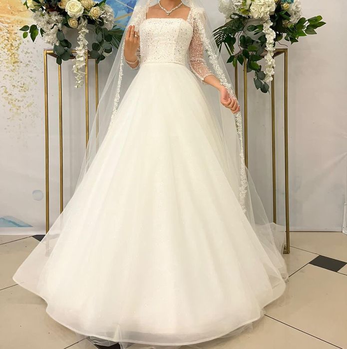 Срочно продам шикарное свадебное платье!