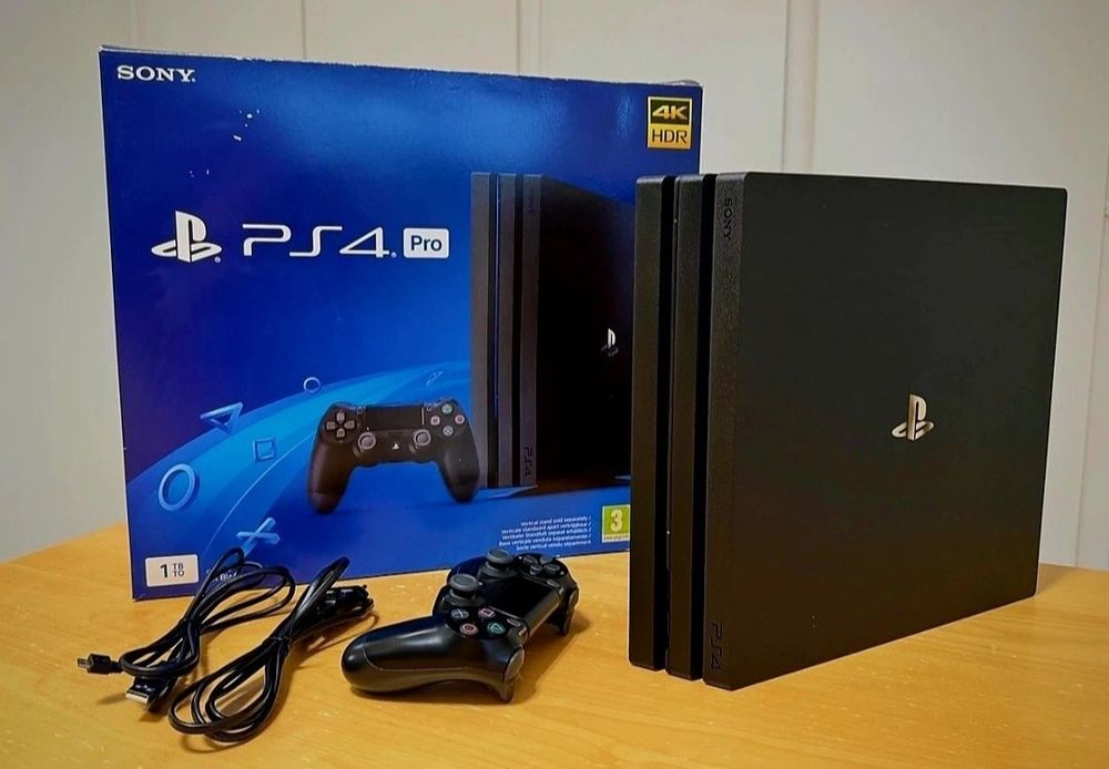PS 4 Pro Hdr 4K 1 tr Gb Fullbox Modabil soft 11.00/uncharted 4 PlayStation 4