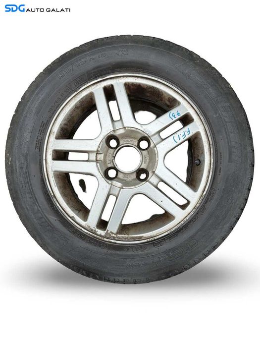 Set 4 Jante Janta Roata Roti Aluminiu 195 60 15 R15 Ford Puma 1997 - 2002 (6Jx15H2 ET 52,5 98AB-DA) [JNT0009]