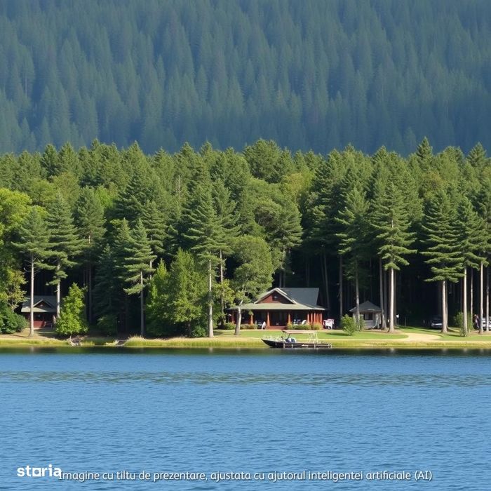 Teren cu deschidere Lac Snagov si utilitati