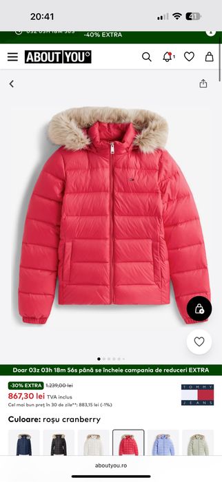 Geaca Tommy Hilfiger