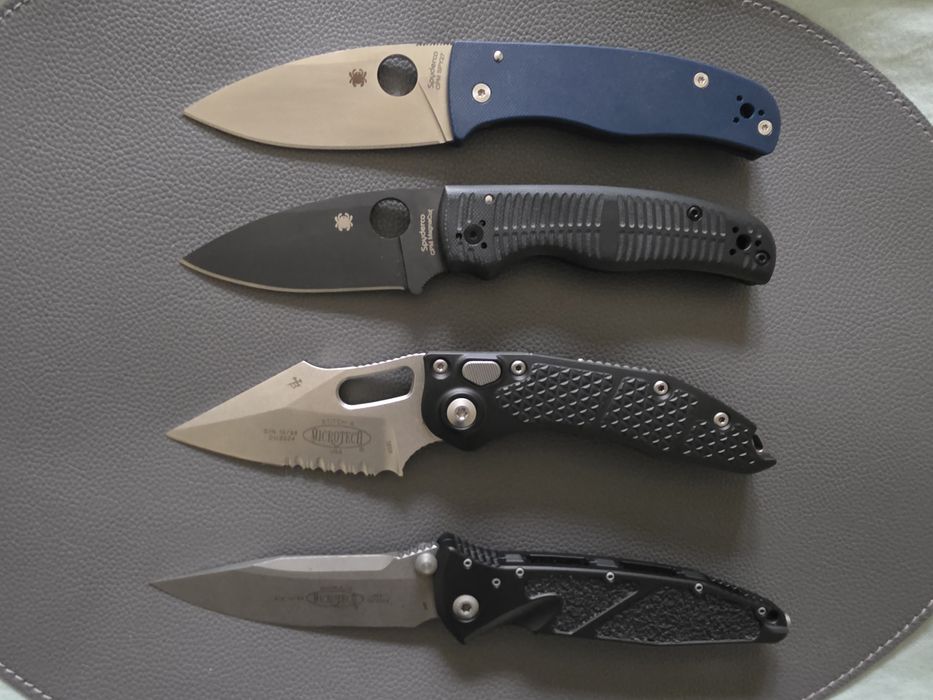 Ножове Microtech и Spyderco
