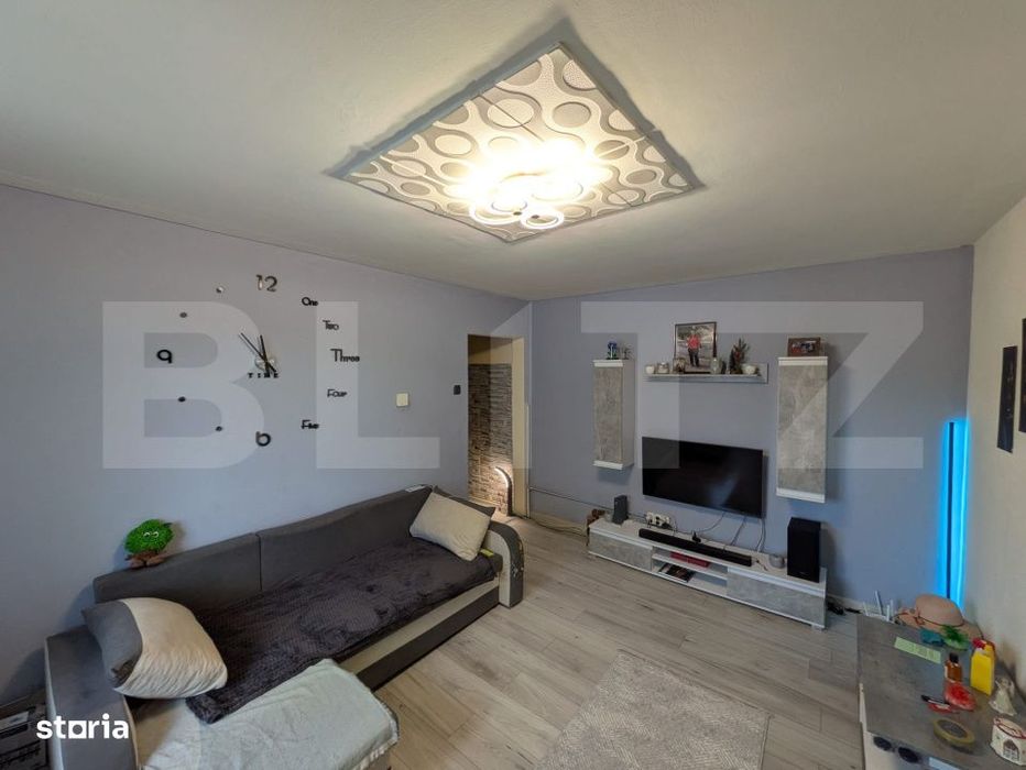 Apartament de 2 camere, 40 mp, complet mobilat si utilat, zona Micro 1