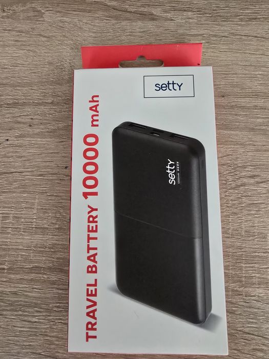 Baterie externa powerbank 10000mAh 2 porturi usb nou sigilat