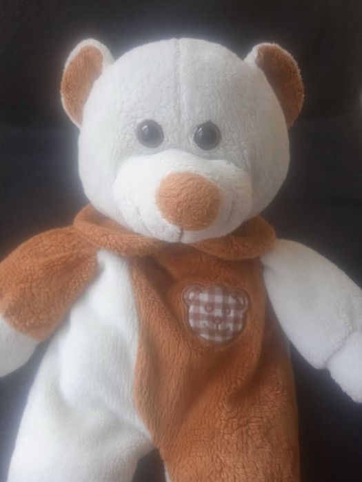 Плюшена играчка  Мече в гащеризон (32 см.)