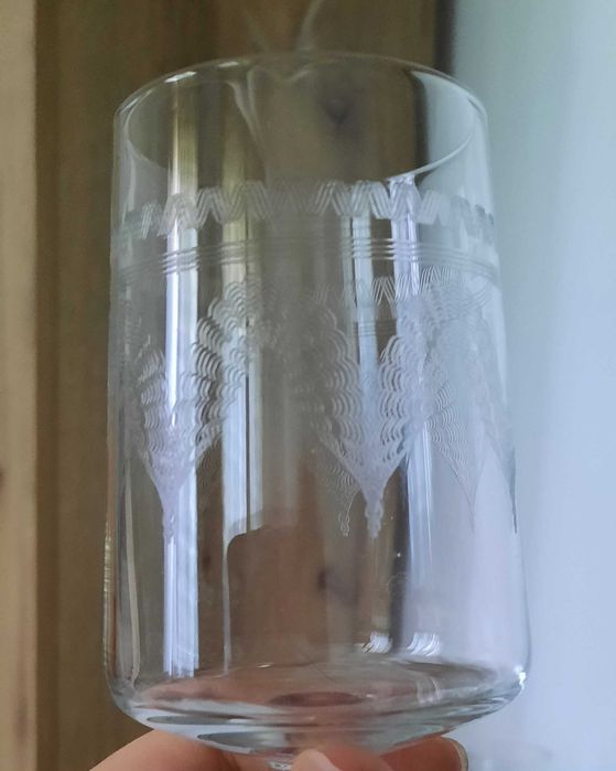 Set de pahare fine de cristal pentru 6 persoane, 4 dimensiuni