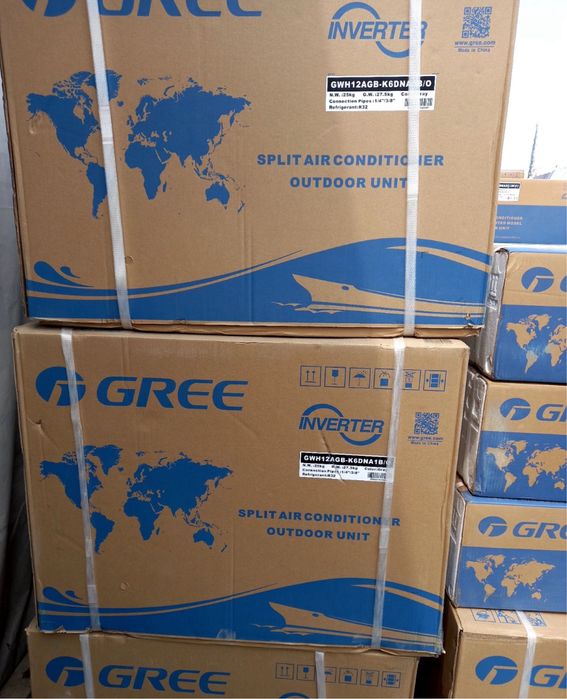 Кондиционер Gree 12 invertor WIFI R32  Доставка бесплатно