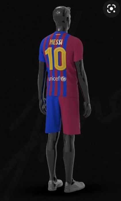 MESSI + Калци New 2022г Детски Екип Меси Барселона сезон 21/22г Барса