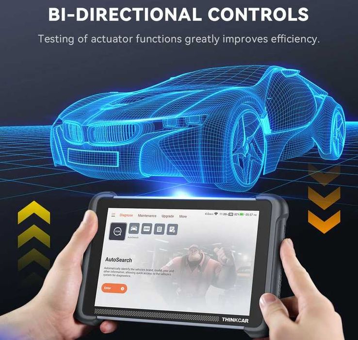 Tester auto profesional THINKCAR THINKSCAN 689BT 4/64GB, Update Viata