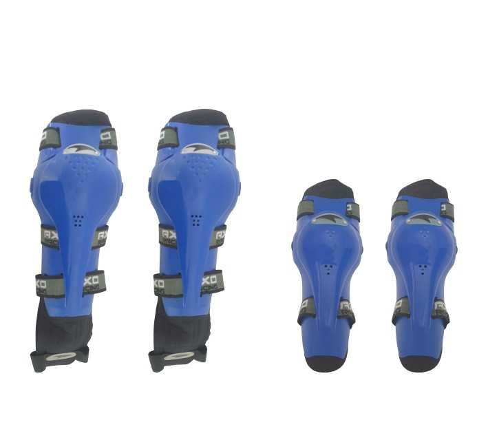 Мото протектори-Колена и лакти Axo-син - 18709