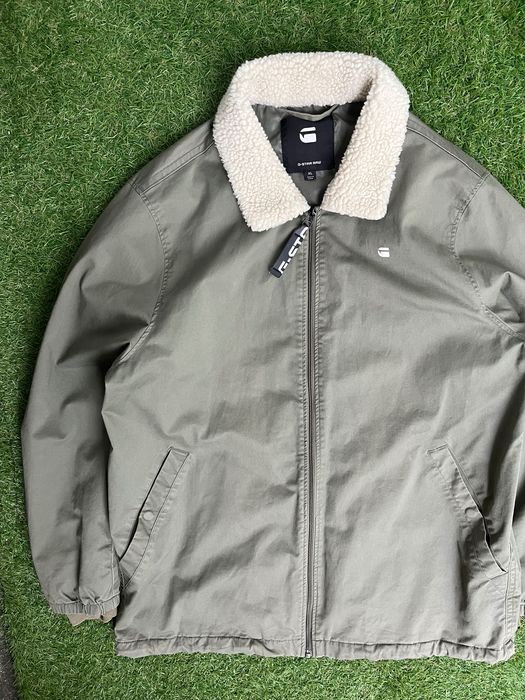 Мъжко яке / парка : G-Star Raw Rodis Teddy Coach JKT XL