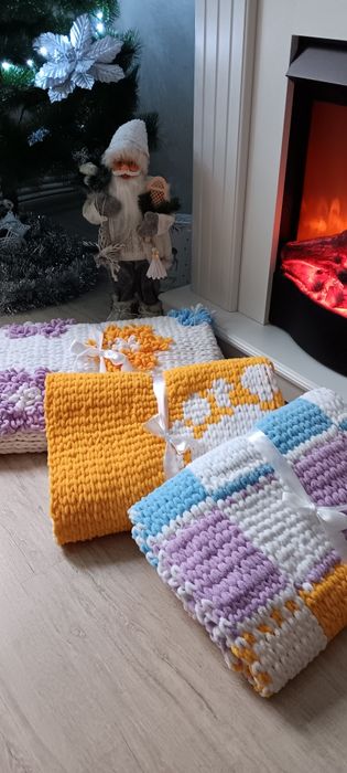 Ръчно плетено Бебешко одеало Ализе