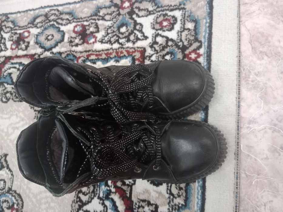 Зимние сапоги девочке натуралка