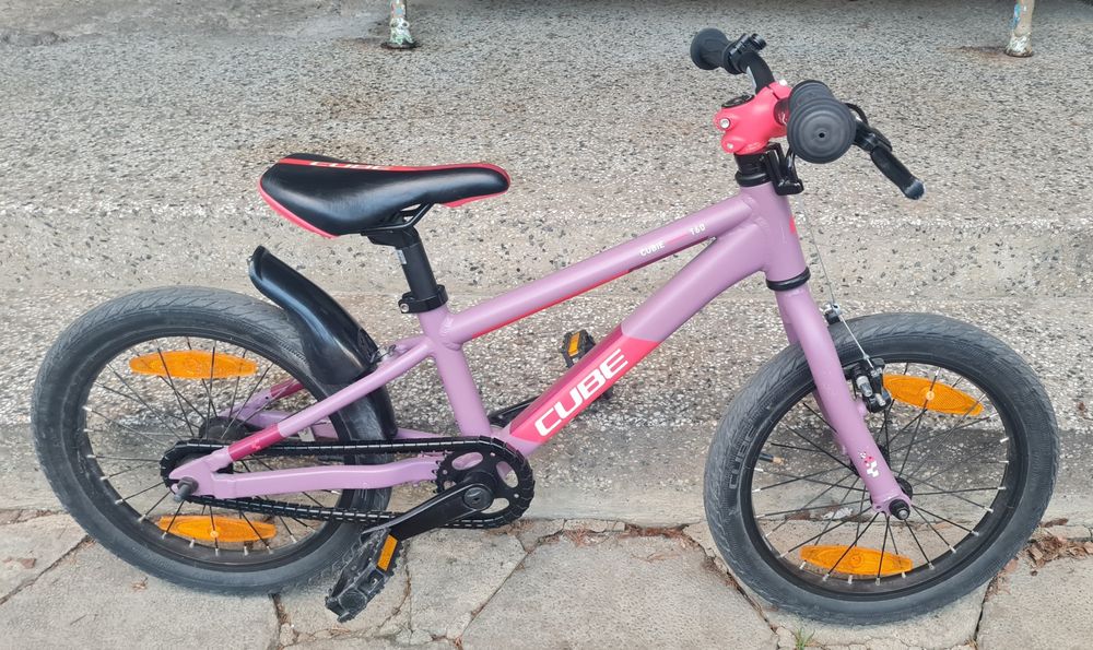 Продавам Cube Kids 16 алуминиев детски велосипед/колело