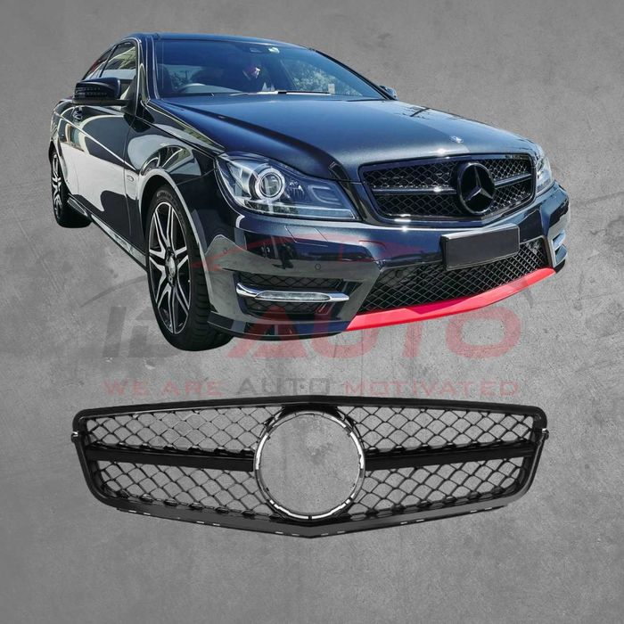 Решетка тип AMG за Mercedes C-Class W204 2007–2014 седан, комби, купе