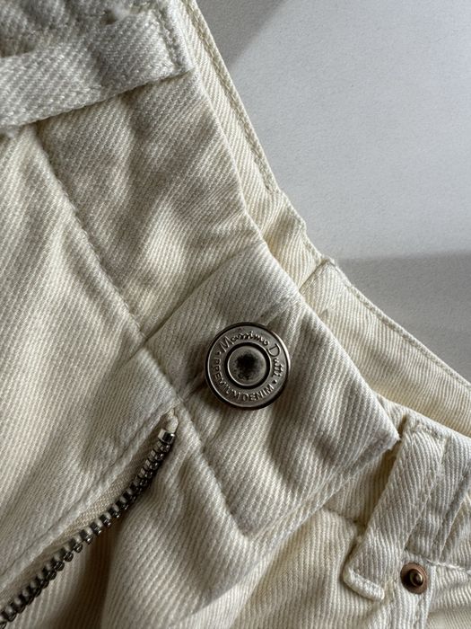 pantaloni de blugi Massimo Dutti crem marimea 40