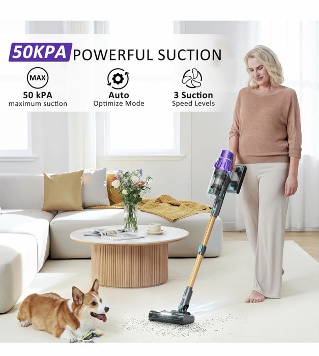 Мощна 530W Безжична прахосмукачка