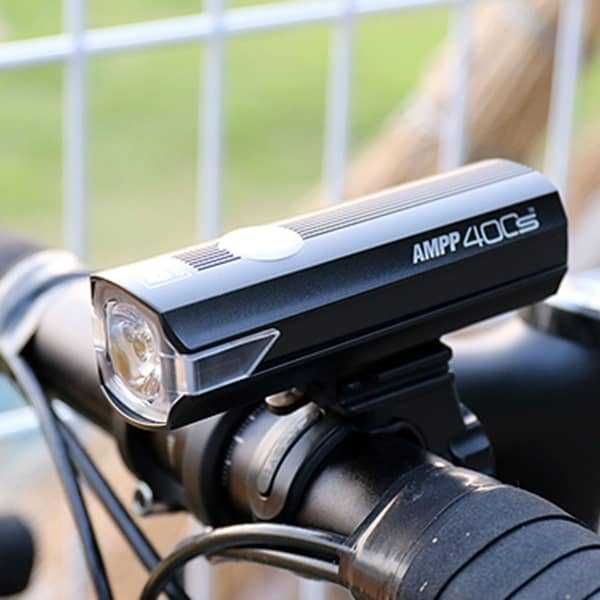 Преден фар светлина за велосипед Cat Eye Ampp 400s