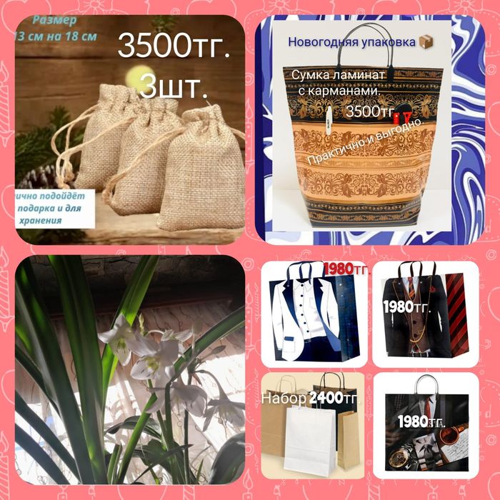 Пакеты на новый год