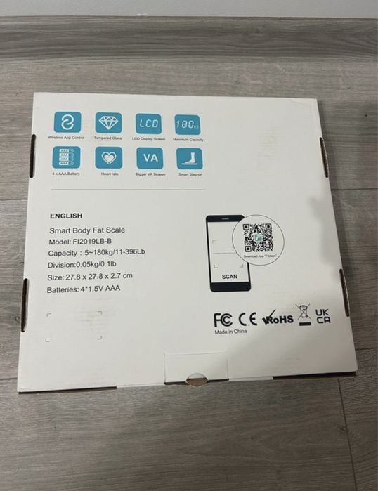 Cântar inteligent pentru grăsime corporală