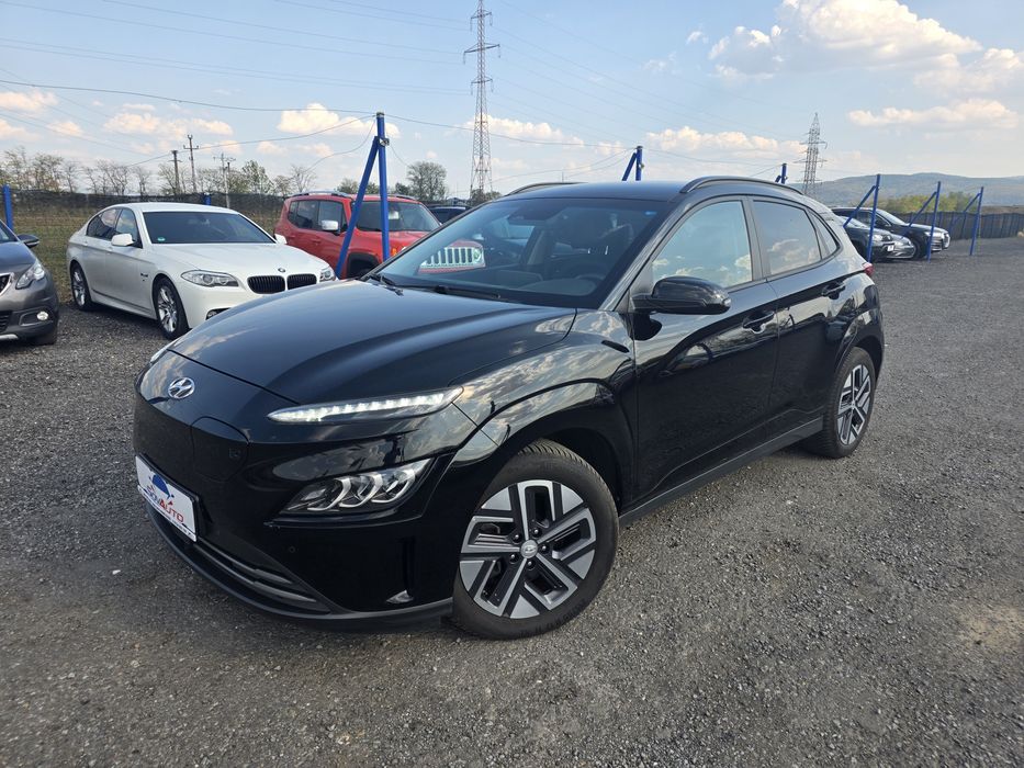 Hyundai Kona electric baterie mare 64kw 2021 facelift