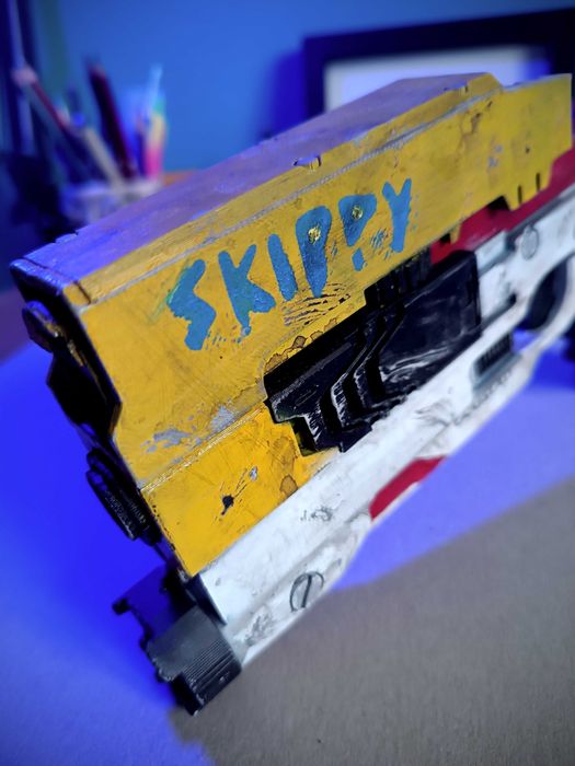 Cyberpunk 2077 Skippy Cosplay Косплей пистолет - реквизит