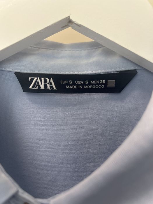 Camasa bleu matase. Zara,marime S