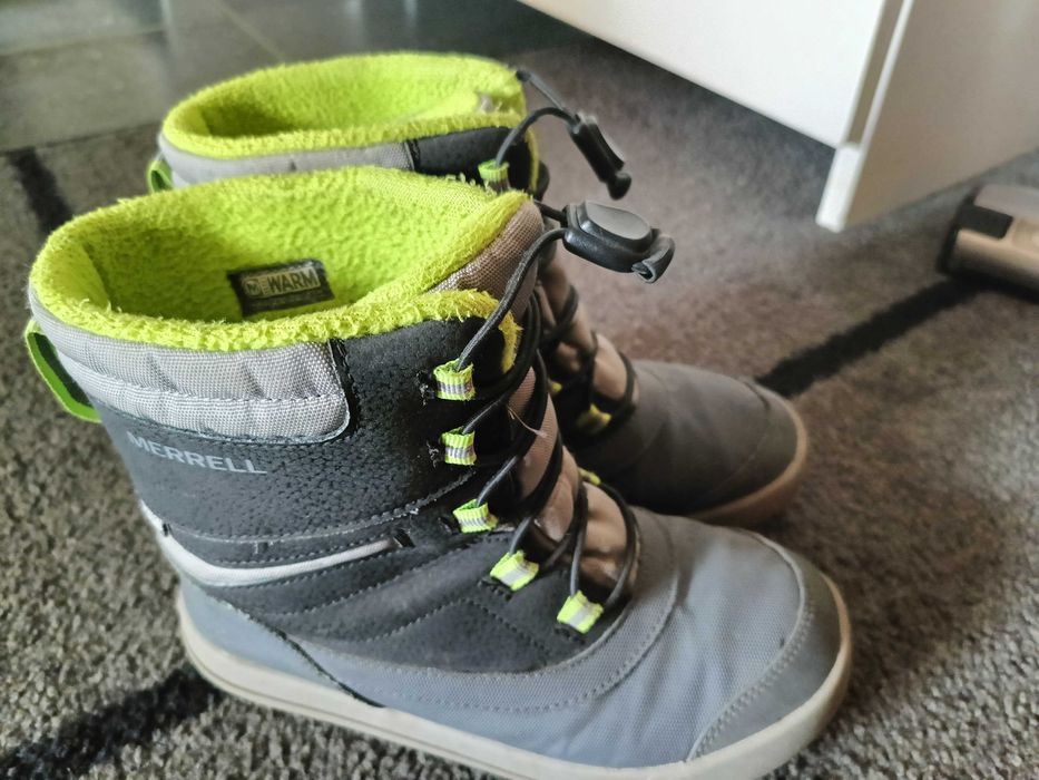 Merrell Ghete Unisex nr 34 impermiabile zapada/apa