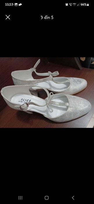 Pantofi cu toc, marimea 38