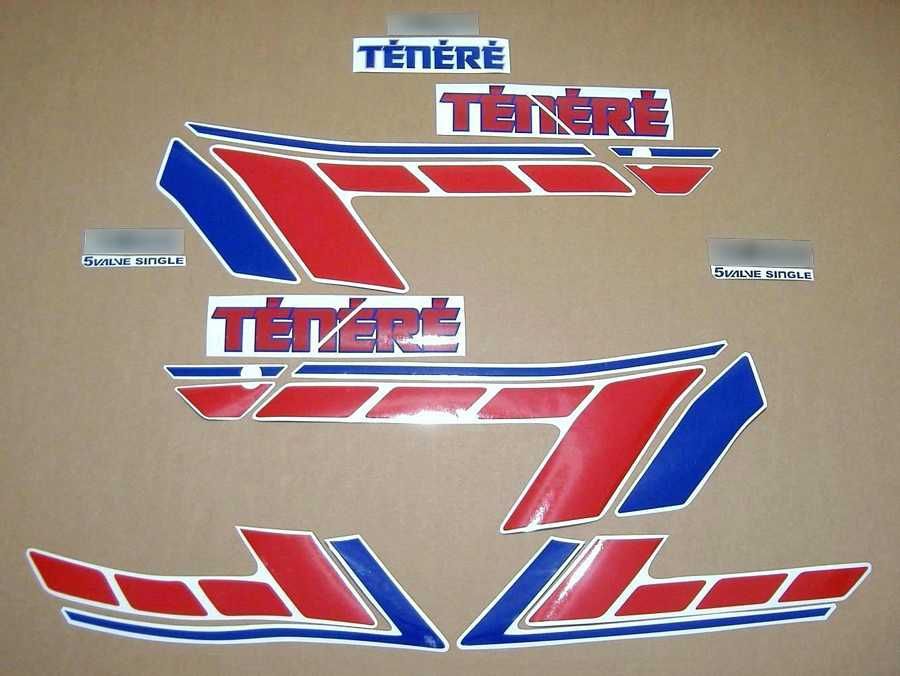 Стикери Yamaha 660/750 Super Tenere 1989г.-2016г. лепенки Ямаха тенере