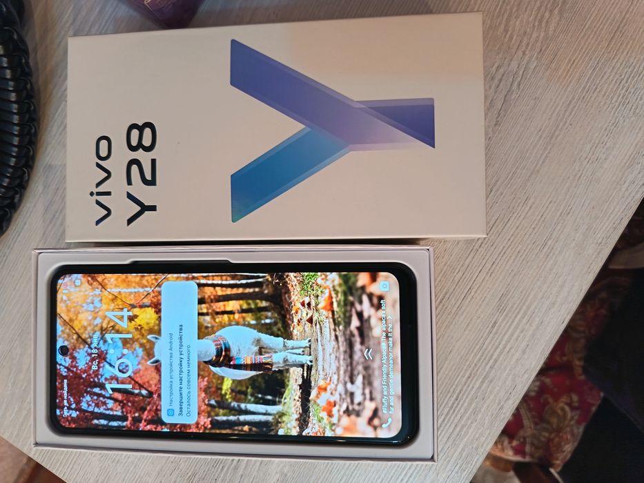Продам смартфон vivo Y28 256 Gb состояние новый сотовый телефон мобиль