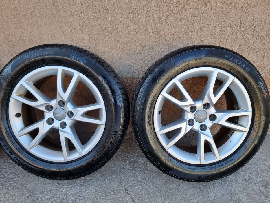 Оригинални Алуминиеви Джанти AUDI 17'цола със зимни гуми